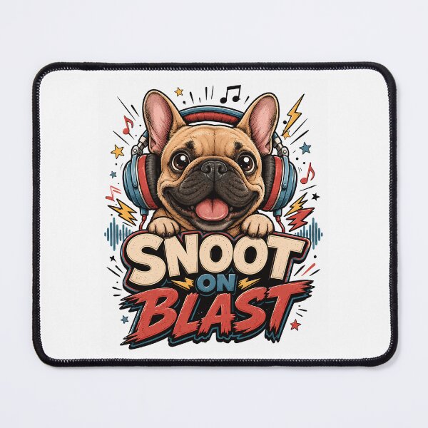 Item preview, Snoot On Blast French Bulldog Music Dog Lover designed and sold by JerdbordinShop.