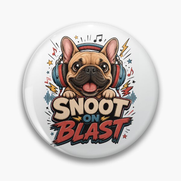 Item preview, Snoot On Blast French Bulldog Music Dog Lover designed and sold by JerdbordinShop.
