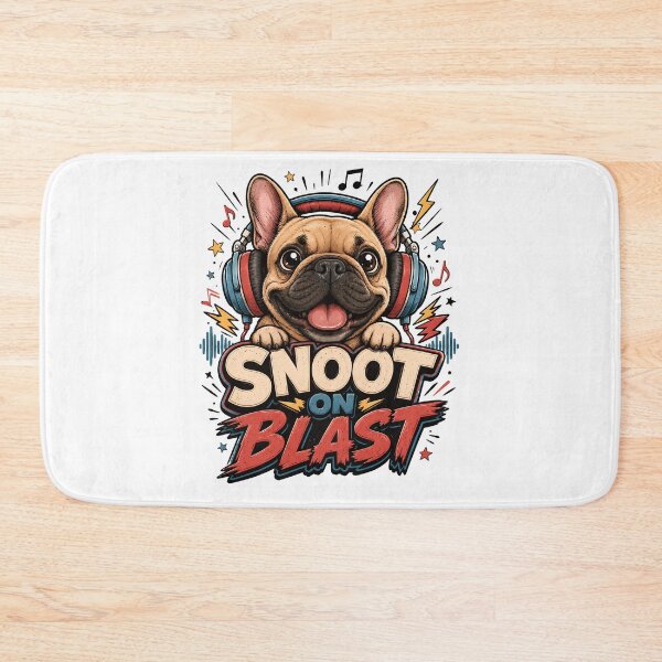 Item preview, Snoot On Blast French Bulldog Music Dog Lover designed and sold by JerdbordinShop.