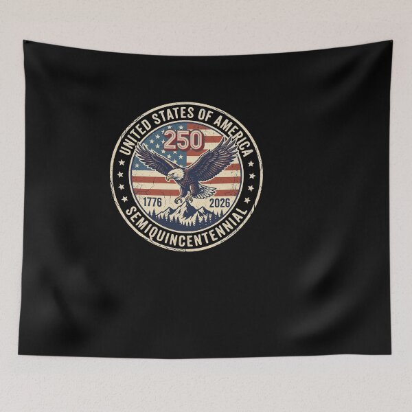Item preview, USA 250th Anniversary designed and sold by Roy & Tiffany.
