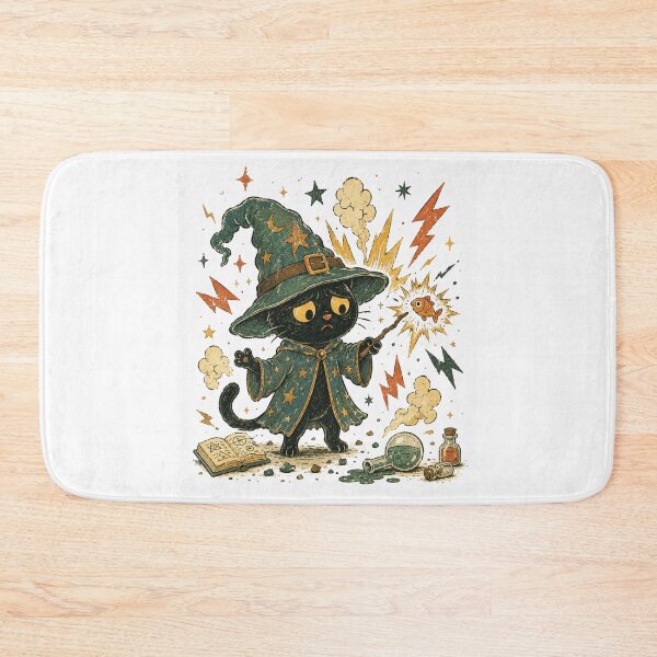 Item preview, Funny Wizard Cat designed and sold by Region.