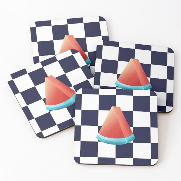 Item preview, Checkered Watermelon Slice designed and sold by Manic Purgatory.