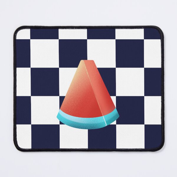 Item preview, Checkered Watermelon Slice designed and sold by Manic Purgatory.