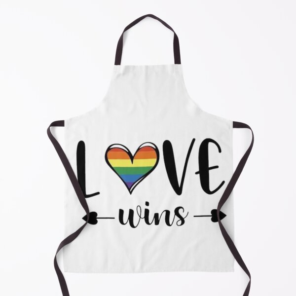 Item preview, Love Wins LGBTQ Pride Month with Rainbow Heart and Heart-tipped Arrows designed and sold by MakersFolly.
