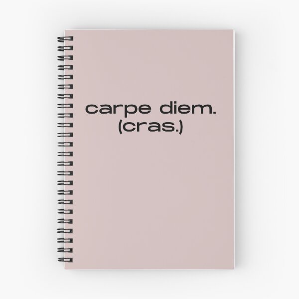 Item preview, Carpe Diem Cras - Funny Latin Quote designed and sold by itsmostlyfine.