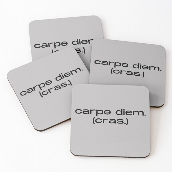 Item preview, Carpe Diem Cras - Funny Latin Quote designed and sold by itsmostlyfine.