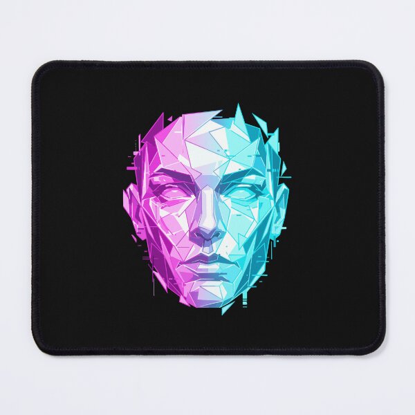 Item preview, GAN Glitch Face | Generative Adversarial Network Art designed and sold by Uglyandcute.