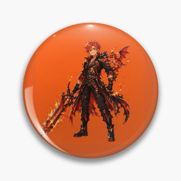 Item preview, Blaze the Flame Warrior | Charmlings Animated Character designed and sold by LumatoneStudio.