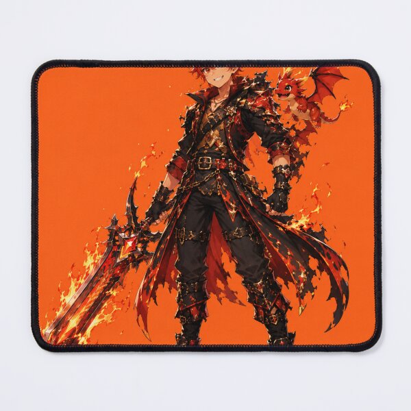 Item preview, Blaze the Flame Warrior | Charmlings Animated Character designed and sold by LumatoneStudio.