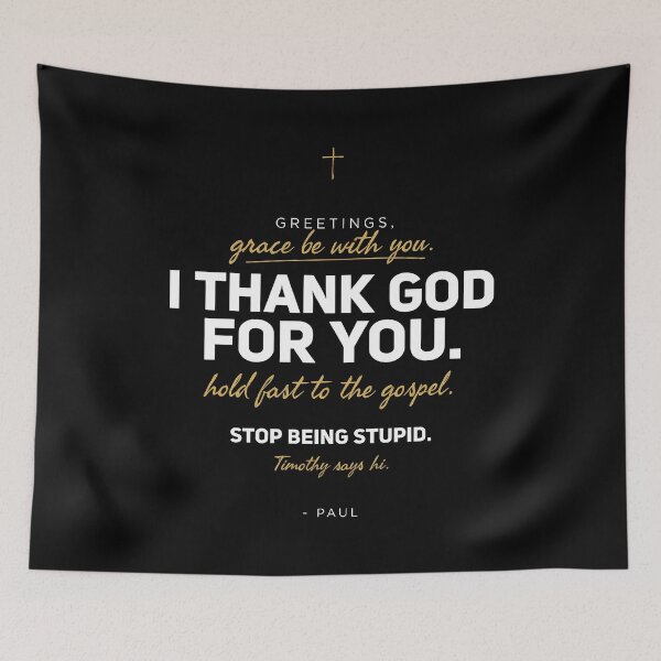 Item preview, Greetings Grace Be With You Christian Bible Quote for Faithful Believers designed and sold by Redgiant87x.