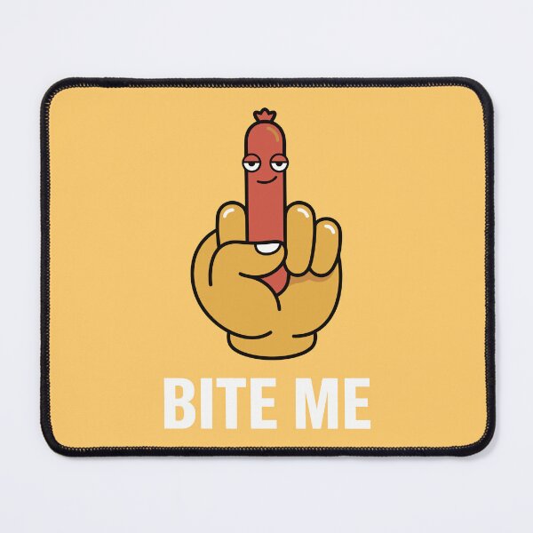 Item preview, Hot Dog - Bite Me designed and sold by Amir Faysal.