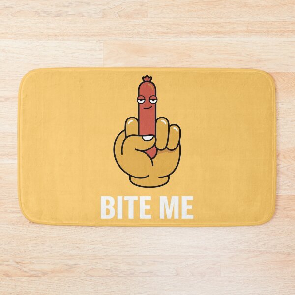Item preview, Hot Dog - Bite Me designed and sold by Amir Faysal.