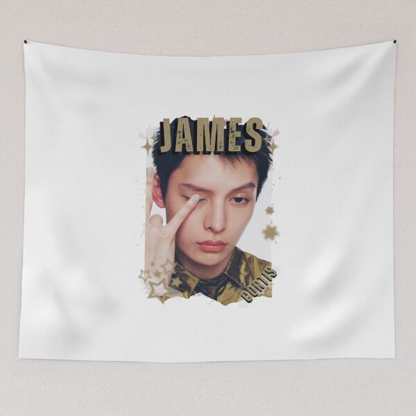 Item preview, CORTISs James Kpop Boy Group Black and White Collage Digital Art Portrait designed and sold by AJUNICE STUDIO.