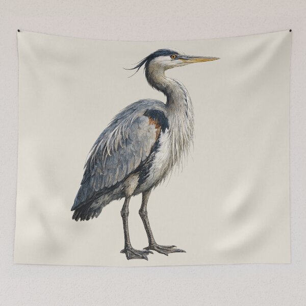 Item preview, Great Blue Heron designed and sold by StudioBloodmoon.