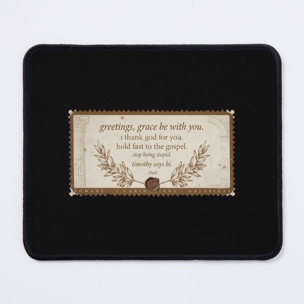 Item preview, Greetings Grace Be With You Paul Letter Inspired Christian designed and sold by Redgiant87x.