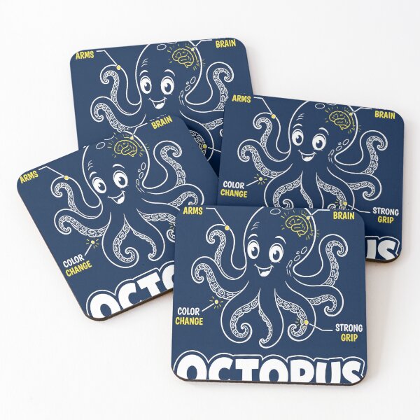 Item preview, Octopus Blueprint Shirt | Cute Kids Ocean Animal Blueprint Tee designed and sold by SunnyDesign82.