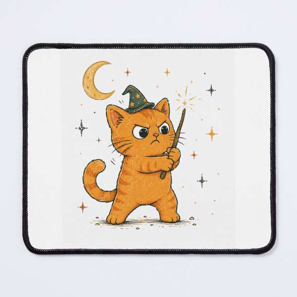 Item preview, Funny Wizard Cat designed and sold by Region.