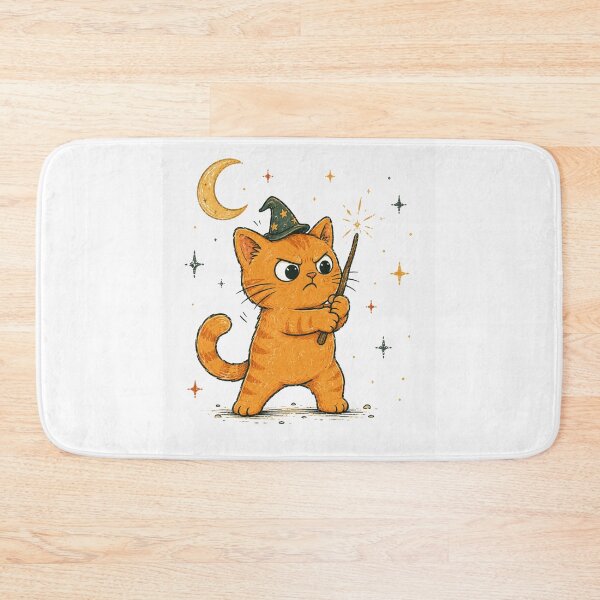 Item preview, Funny Wizard Cat designed and sold by Region.