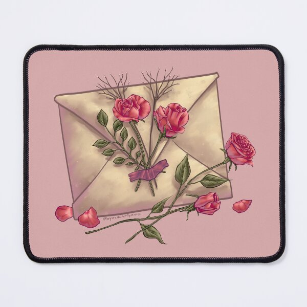 Artikelvorschau, Viktorianische Liebesbriefe – Rosen und Briefe entworfen und verkauft von KrystalBStudios.