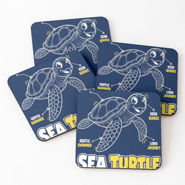 Item preview, Sea Turtle Blueprint Shirt | Cute Kids Ocean Animal Blueprint Tee designed and sold by SunnyDesign82.