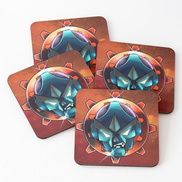 Item preview, Neon Cyber Warlord Emblem designed and sold by BladeVur.