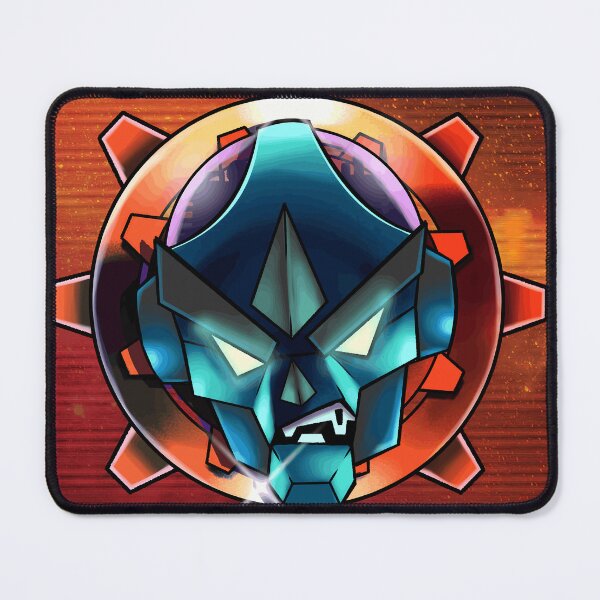 Item preview, Neon Cyber Warlord Emblem designed and sold by BladeVur.