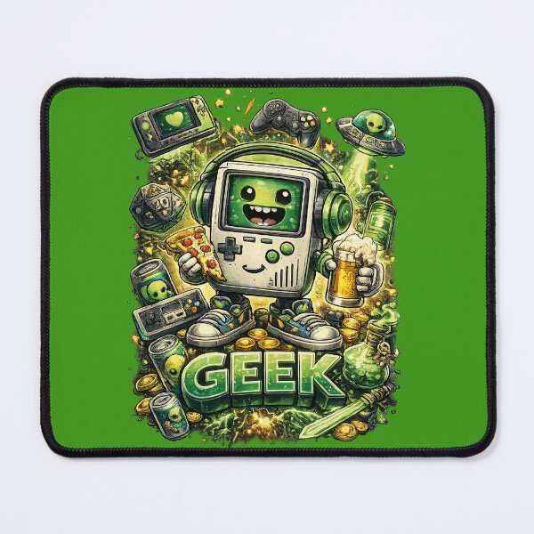 Item preview, Game Geek – Retro Gamer Nerd Gaming Typography Design designed and sold by MerlinWear.