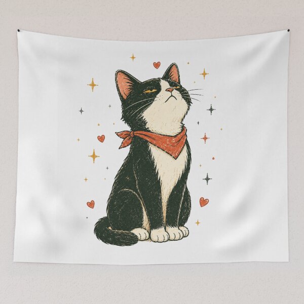 Item preview, Funny Tuxedo Cat designed and sold by Region.