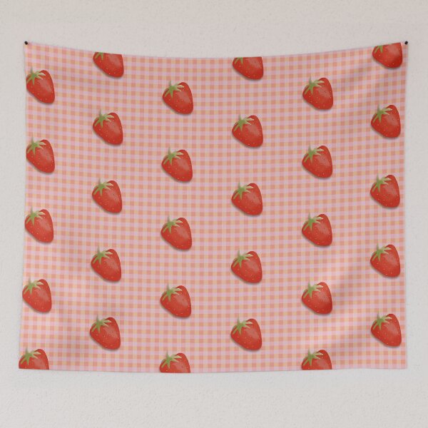 Item preview, Checkered Strawberry designed and sold by Manic Purgatory.