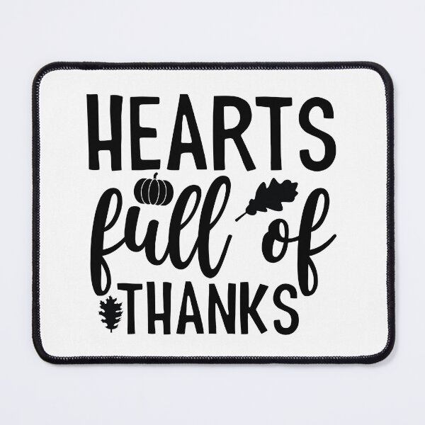 Item preview, Hearts Full Of Thanks - Cute Thanksgiving Vibes Retro Vintage Aesthetic Autumn Family Harvest Gift designed and sold by FuzionRaptor.