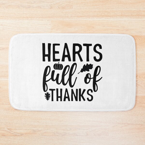 Item preview, Hearts Full Of Thanks - Cute Thanksgiving Vibes Retro Vintage Aesthetic Autumn Family Harvest Gift designed and sold by FuzionRaptor.