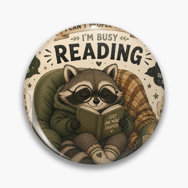 Item preview, Introvert – I Can't People Today, I'm Busy Reading designed and sold by FAZ-DESIGNS.