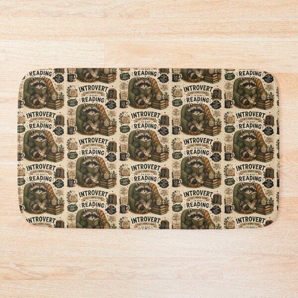 Item preview, Introvert – I Can't People Today, I'm Busy Reading designed and sold by FAZ-DESIGNS.