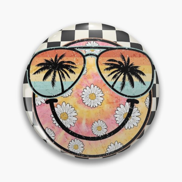 Item preview, Retro Smiley Face – Daisy Beach Vibes Aesthetic designed and sold by UUniqueIImprint.