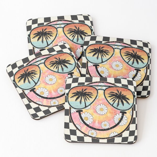 Item preview, Retro Smiley Face – Daisy Beach Vibes Aesthetic designed and sold by UUniqueIImprint.
