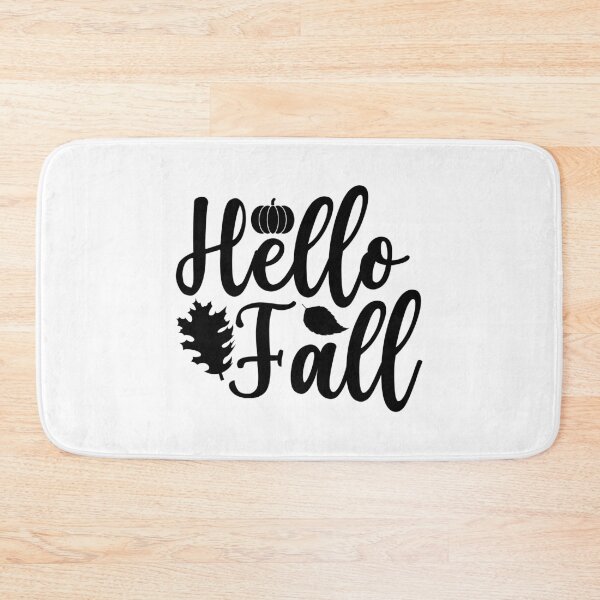 Item preview, Hello Fall - Cute Thanksgiving Vibes Retro Vintage Aesthetic Autumn Leaves Family Dinner Gift designed and sold by FuzionRaptor.