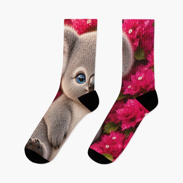 Item preview, Cute Baby Koala in Pink Blossoms designed and sold by Pure Craft.