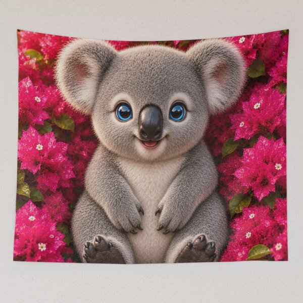 Item preview, Cute Baby Koala in Pink Blossoms designed and sold by Rohan132.