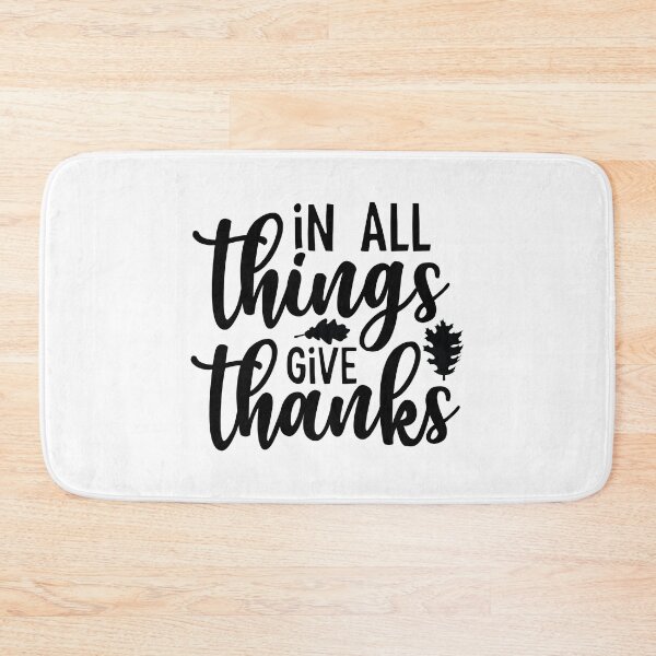 Item preview, In All Things Give Thanks - Cute Thanksgiving Vibes Retro Vintage Aesthetic Autumn Family Feast Gift designed and sold by FuzionRaptor.
