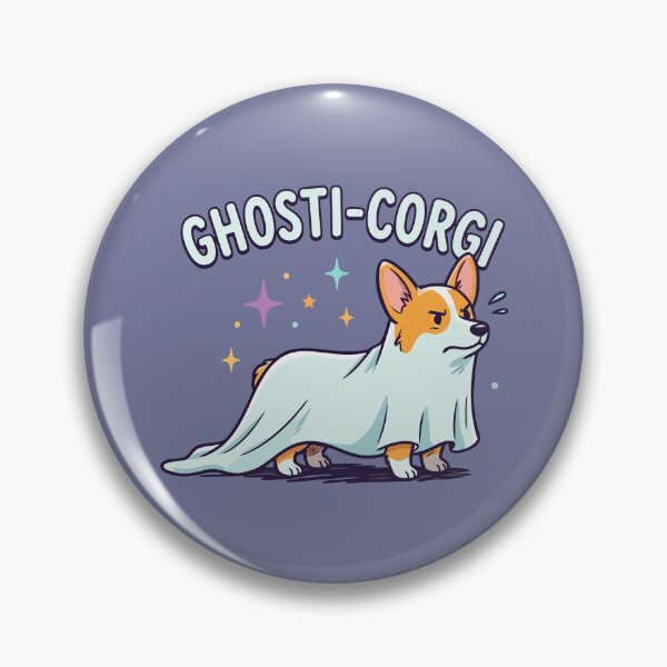 Item preview, Funny Ghosti-Corgi Cute Dog Halloween Costume designed and sold by Amir Faysal.