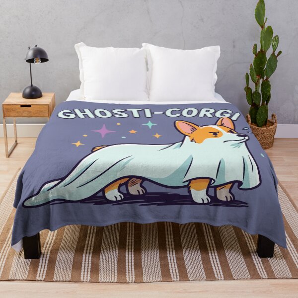 Item preview, Funny Ghosti-Corgi Cute Dog Halloween Costume designed and sold by Amir Faysal.