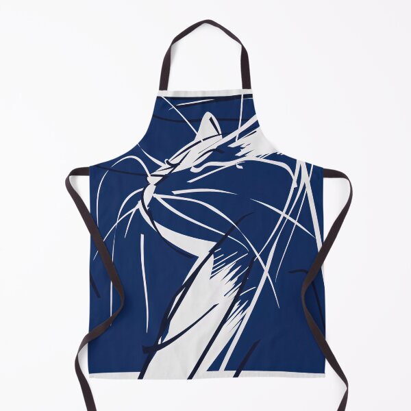Item preview, Cat - Blue Abstract Art designed and sold by shadow-bloom.