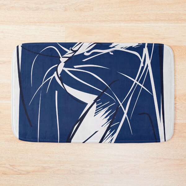 Item preview, Cat - Blue Abstract Art designed and sold by shadow-bloom.
