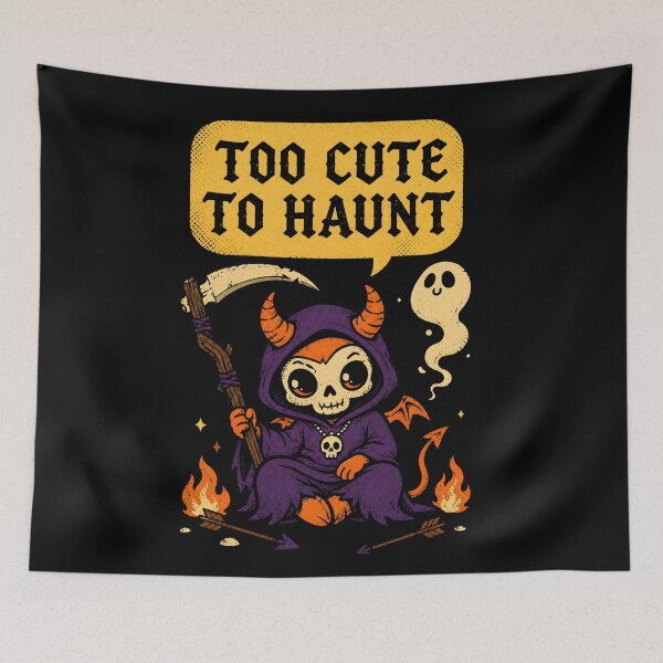 Item preview, Too Cute To Haunt Reaper designed and sold by ChocoMellowCo.
