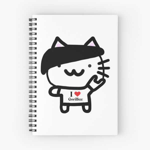 Item preview, Cute Emo Scene Cat Gorillaz designed and sold by AestheteArchive.