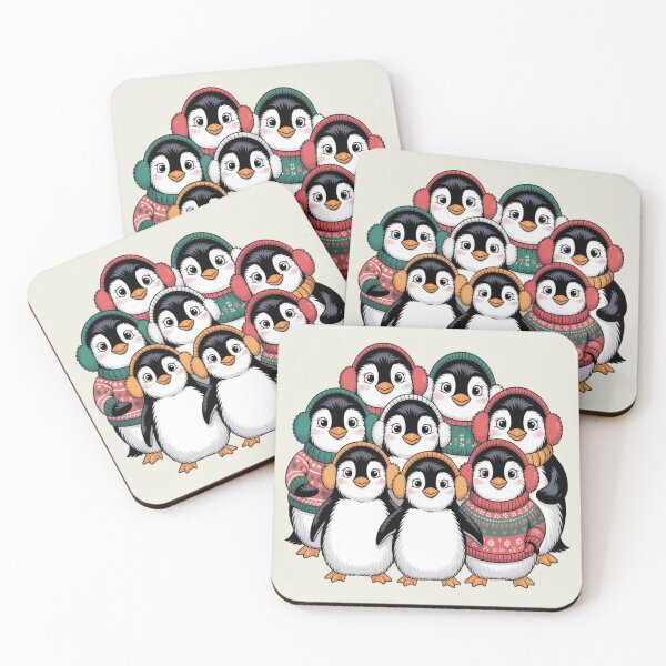 Item preview, Winter Penguins designed and sold by cindergiga.