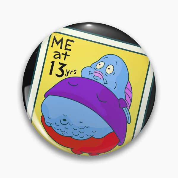 Item preview, SpongeBob - Fish PICTURE - ME AT 13 YEARS  designed and sold by DibujandoPorfa.