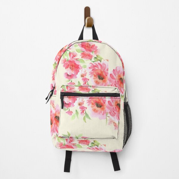 Item preview, Vibrant Pink Watercolor Floral Blooms designed and sold by SarvynStudio.