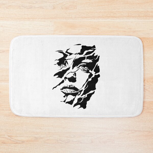 Item preview, Abstract Liquid Shadow Face Portrait - Dark Aesthetic Woman designed and sold by Macias123.