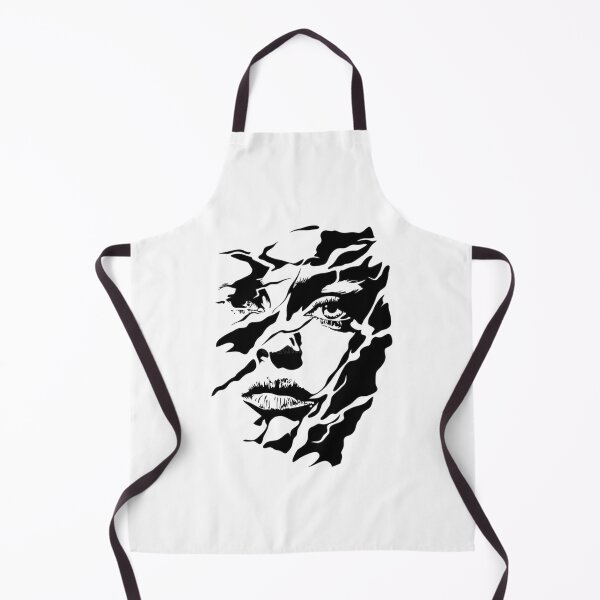 Item preview, Abstract Liquid Shadow Face Portrait - Dark Aesthetic Woman designed and sold by Macias123.